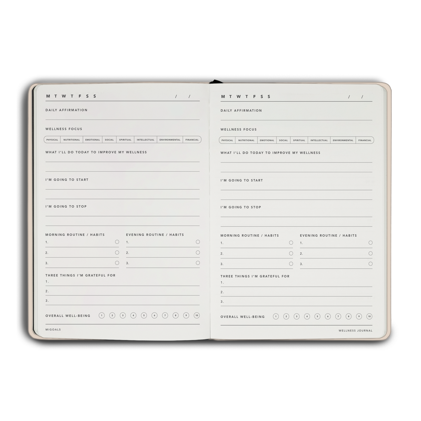 Wellness Journal