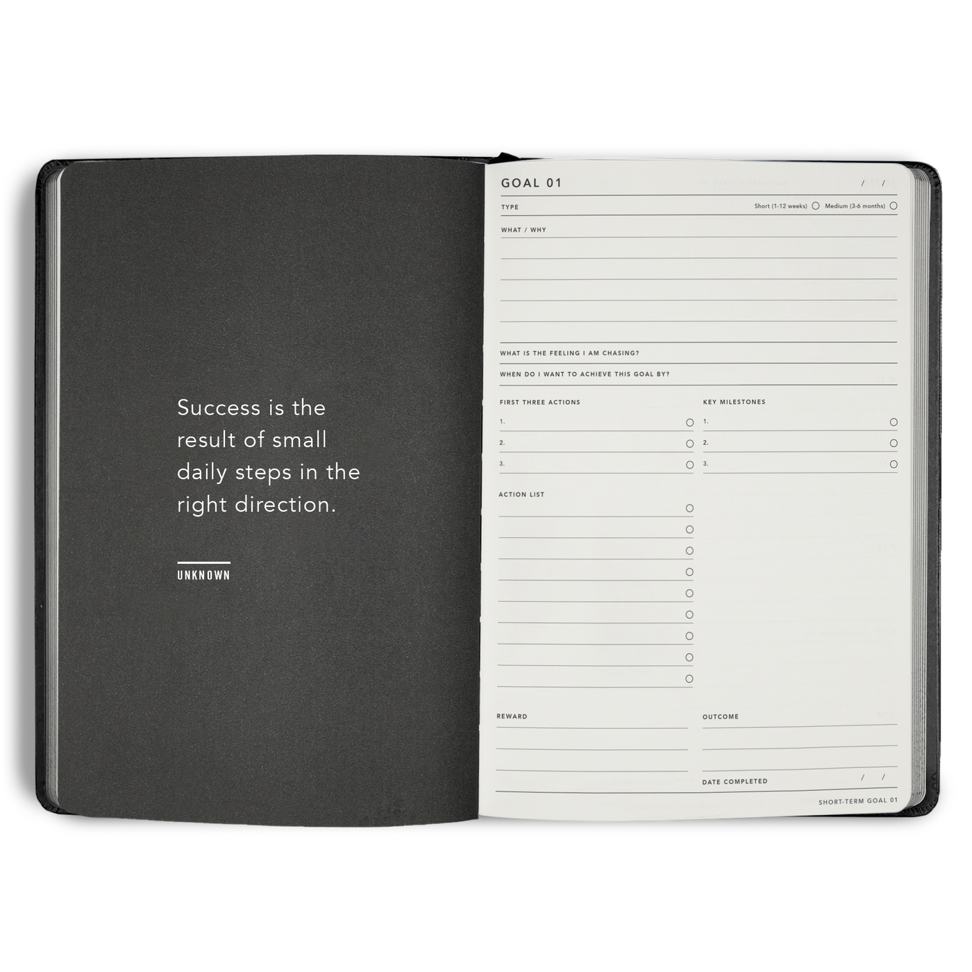 Non-Dated Goal Digger Planner B5