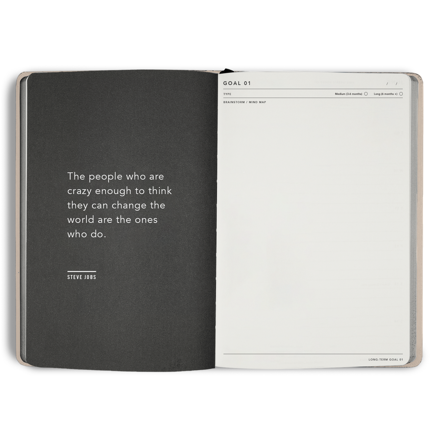 Non-Dated Goal Digger Planner B5