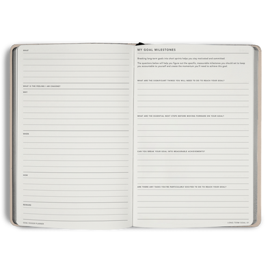 Non-Dated Goal Digger Planner B5