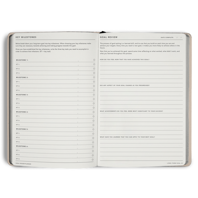 Non-Dated Goal Digger Planner B5