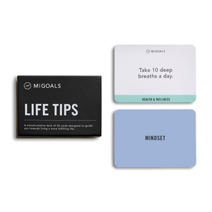 Life Tips Card Set