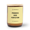 Progress Candle - Progress Over Perfection