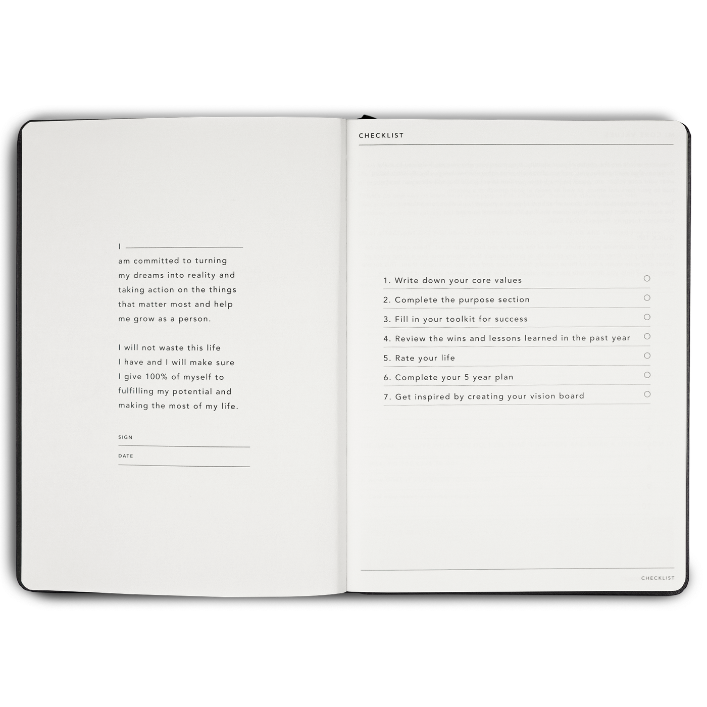 Goals Journal
