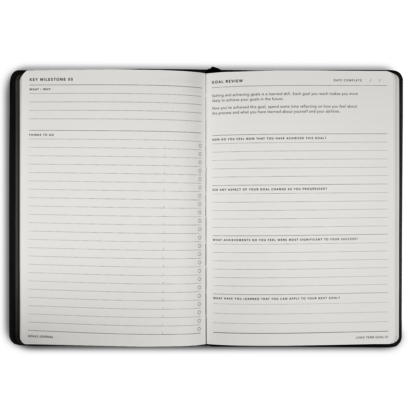 Goals Journal