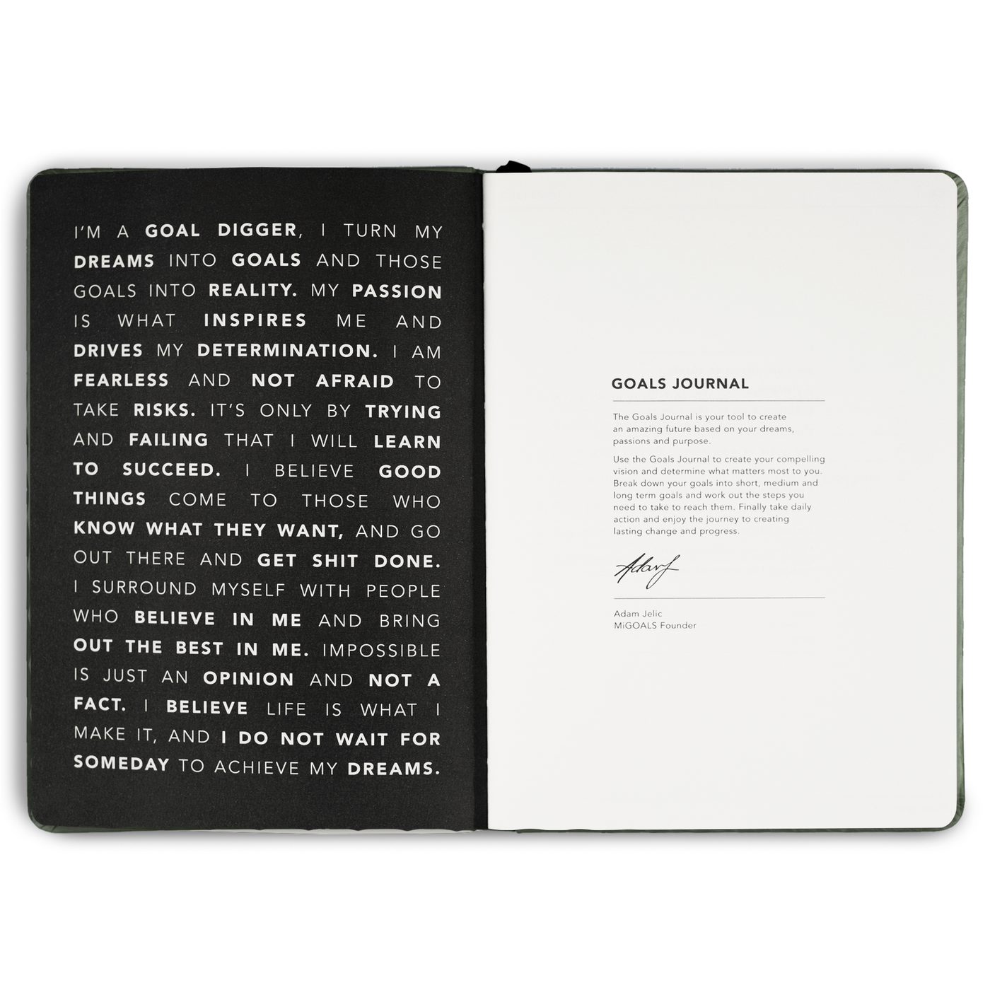 Goals Journal