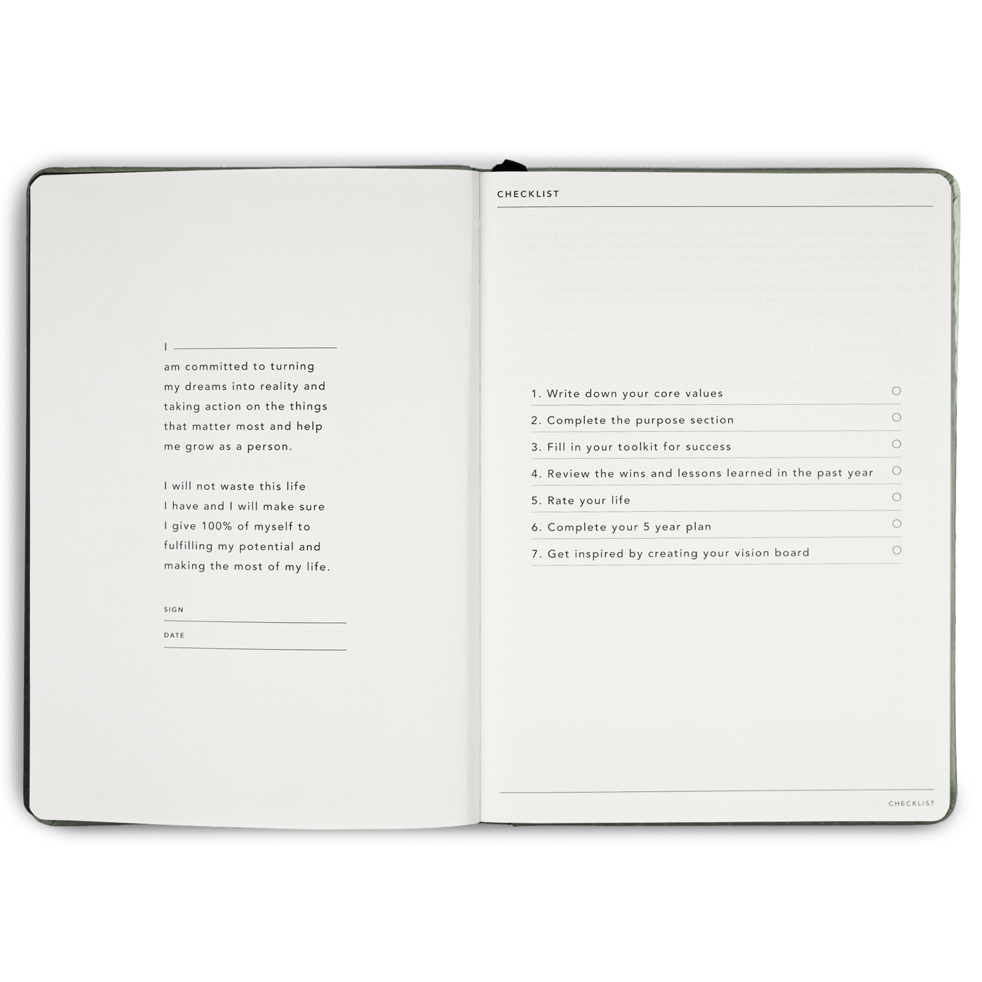 Goals Journal
