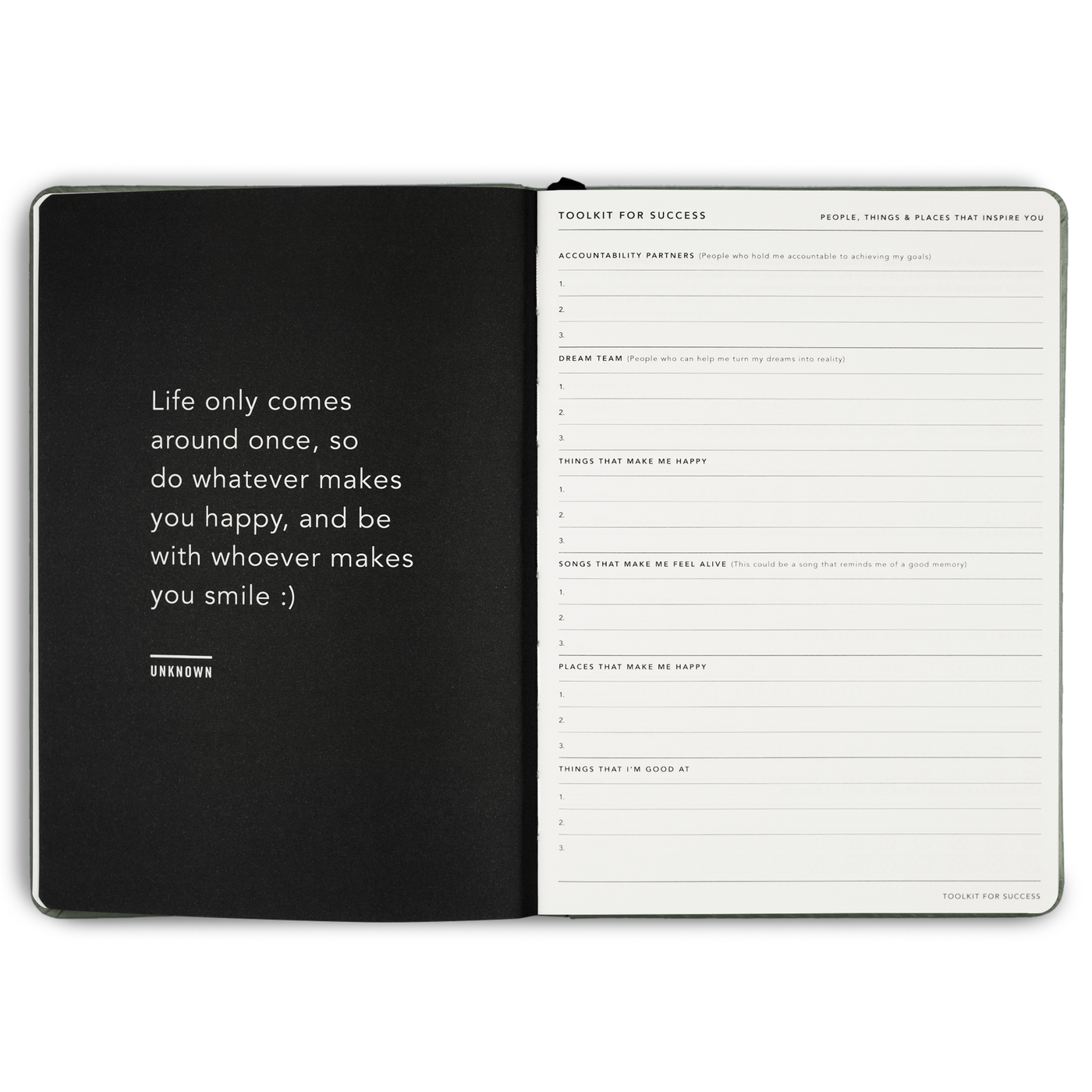 Goals Journal