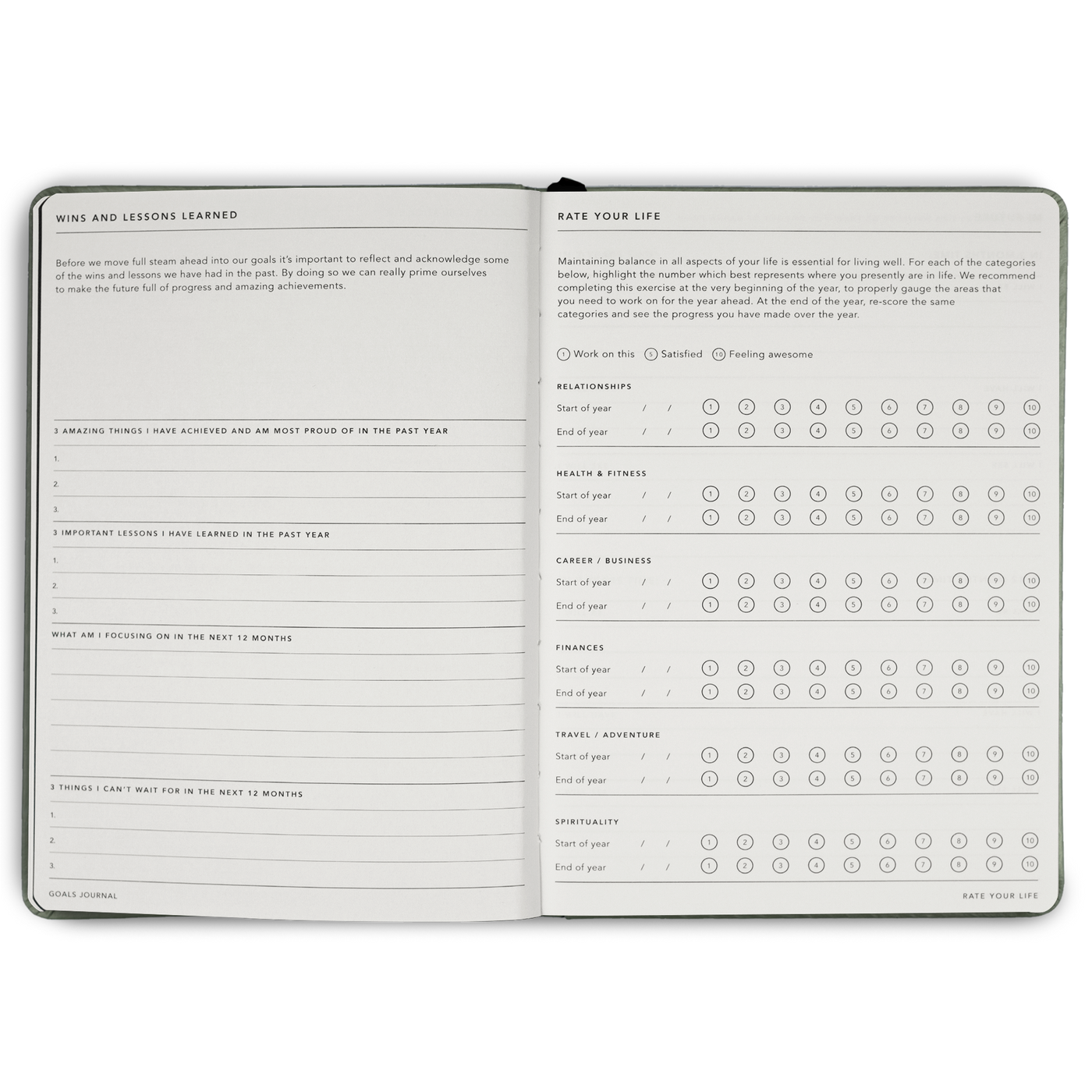Goals Journal