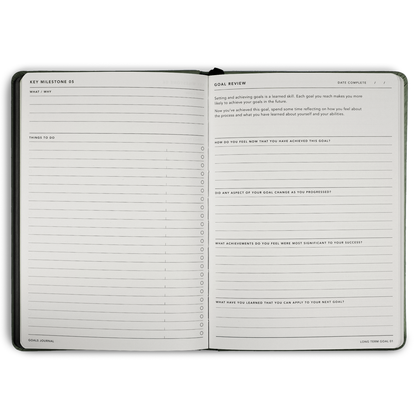 Goals Journal