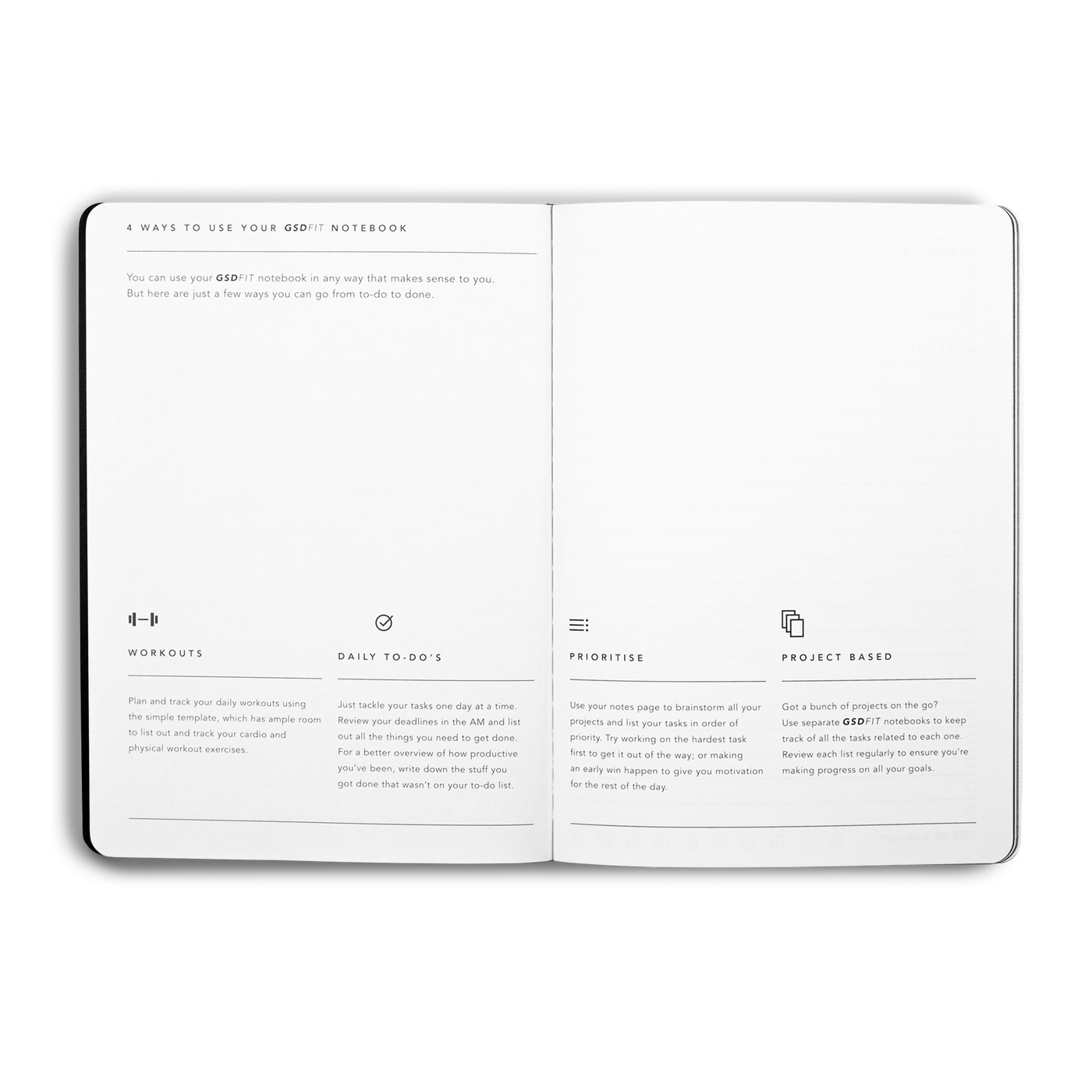 GSD FIT B6 NOTEBOOK