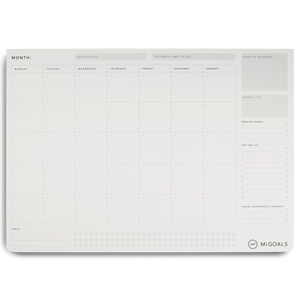 Migoals Best Seller - Monthly Desk Pad