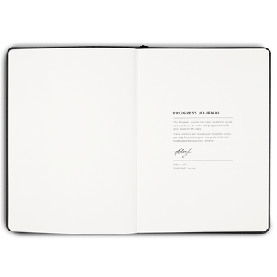 90 Day Progress Journal