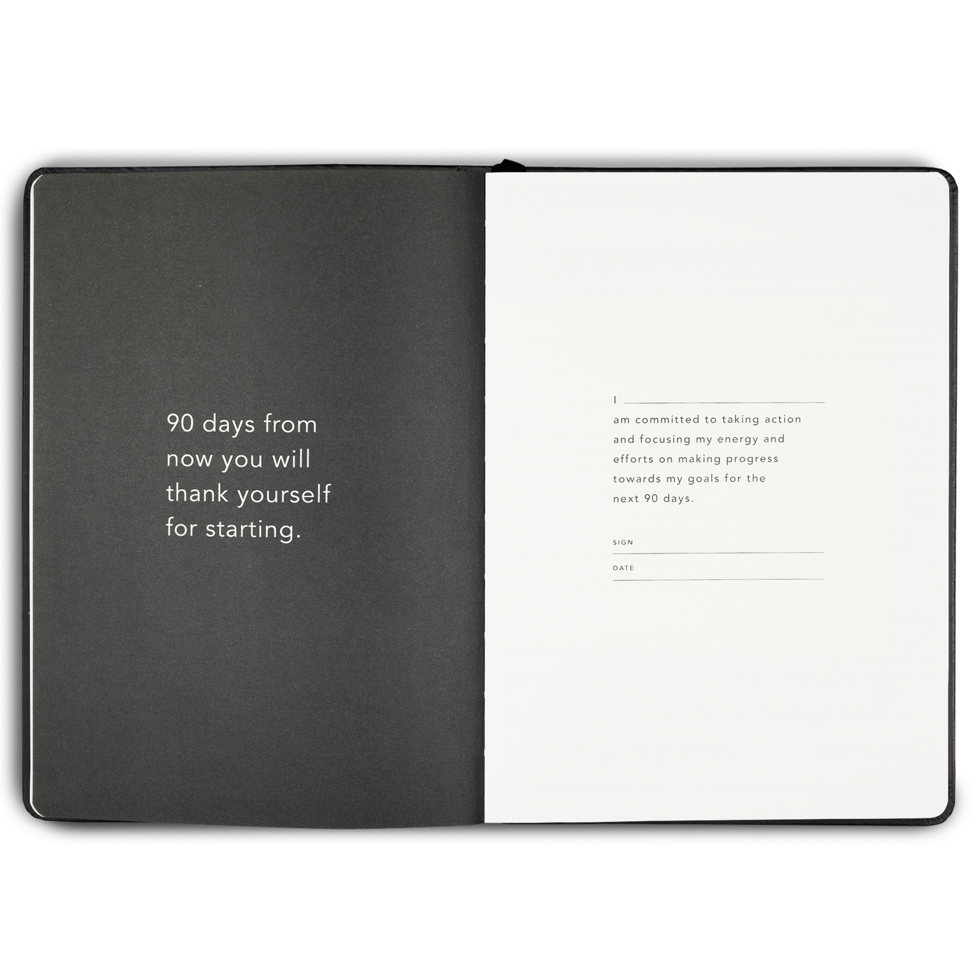 90 Day Progress Journal