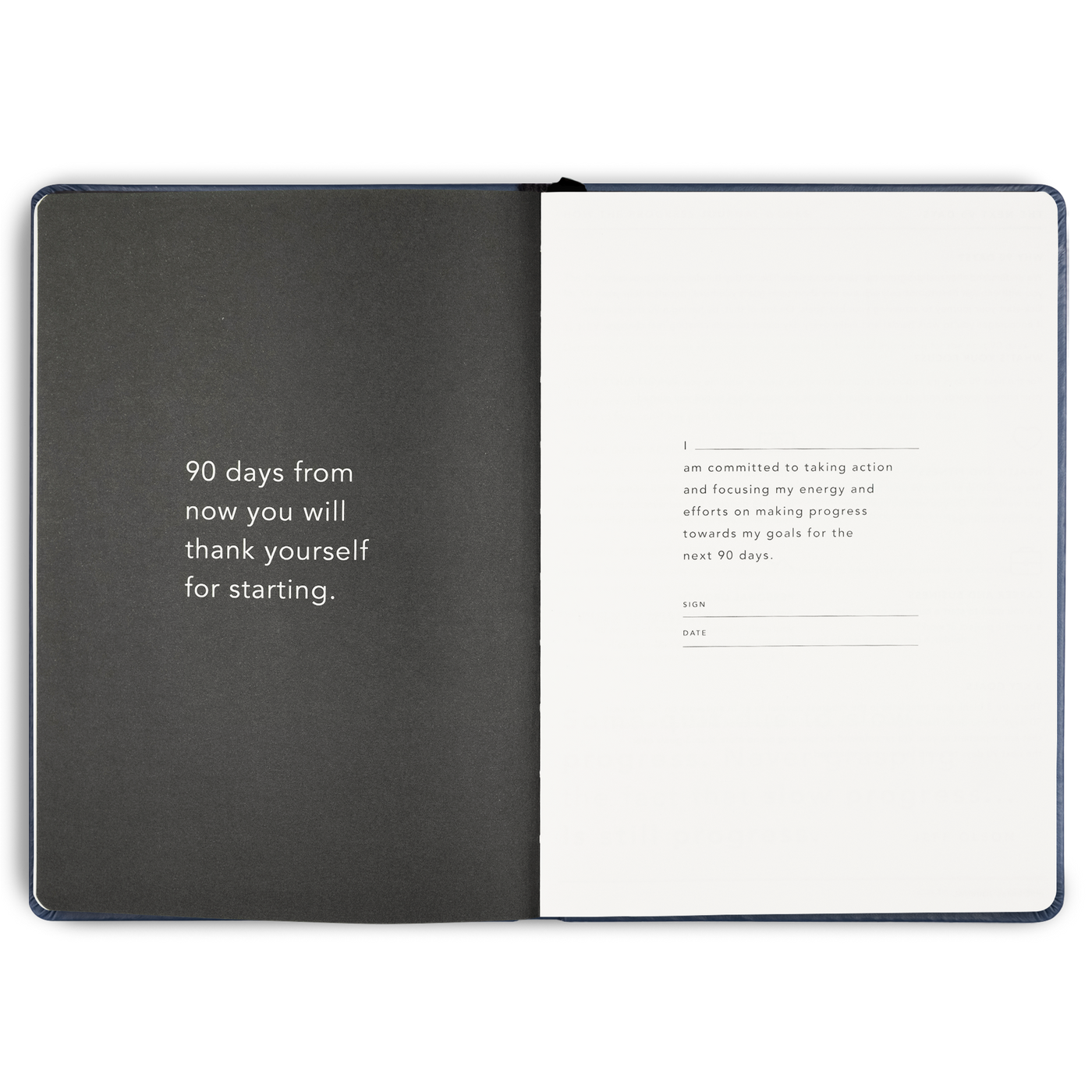 90 Day Progress Journal