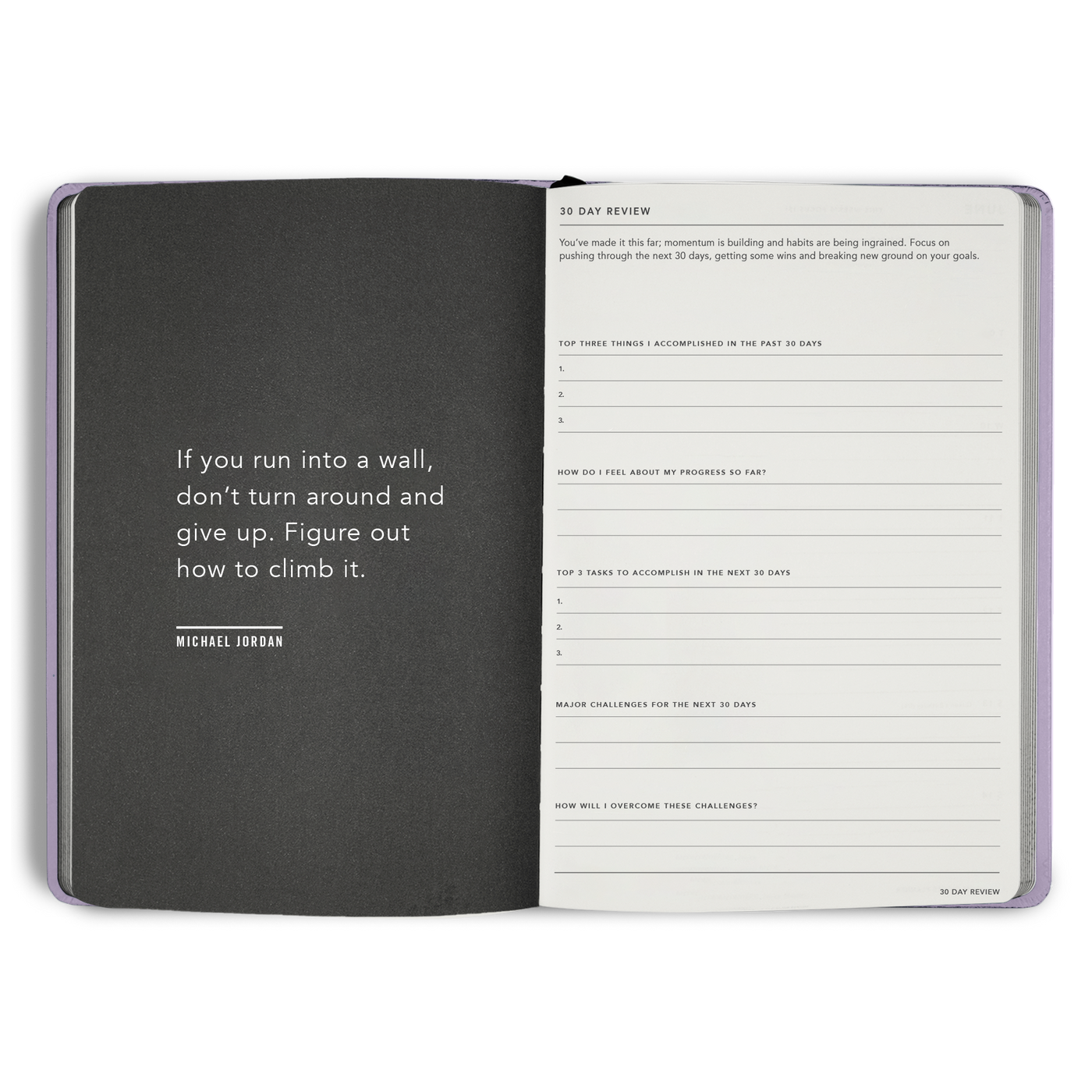 Time Block 90 Day Progress Journal