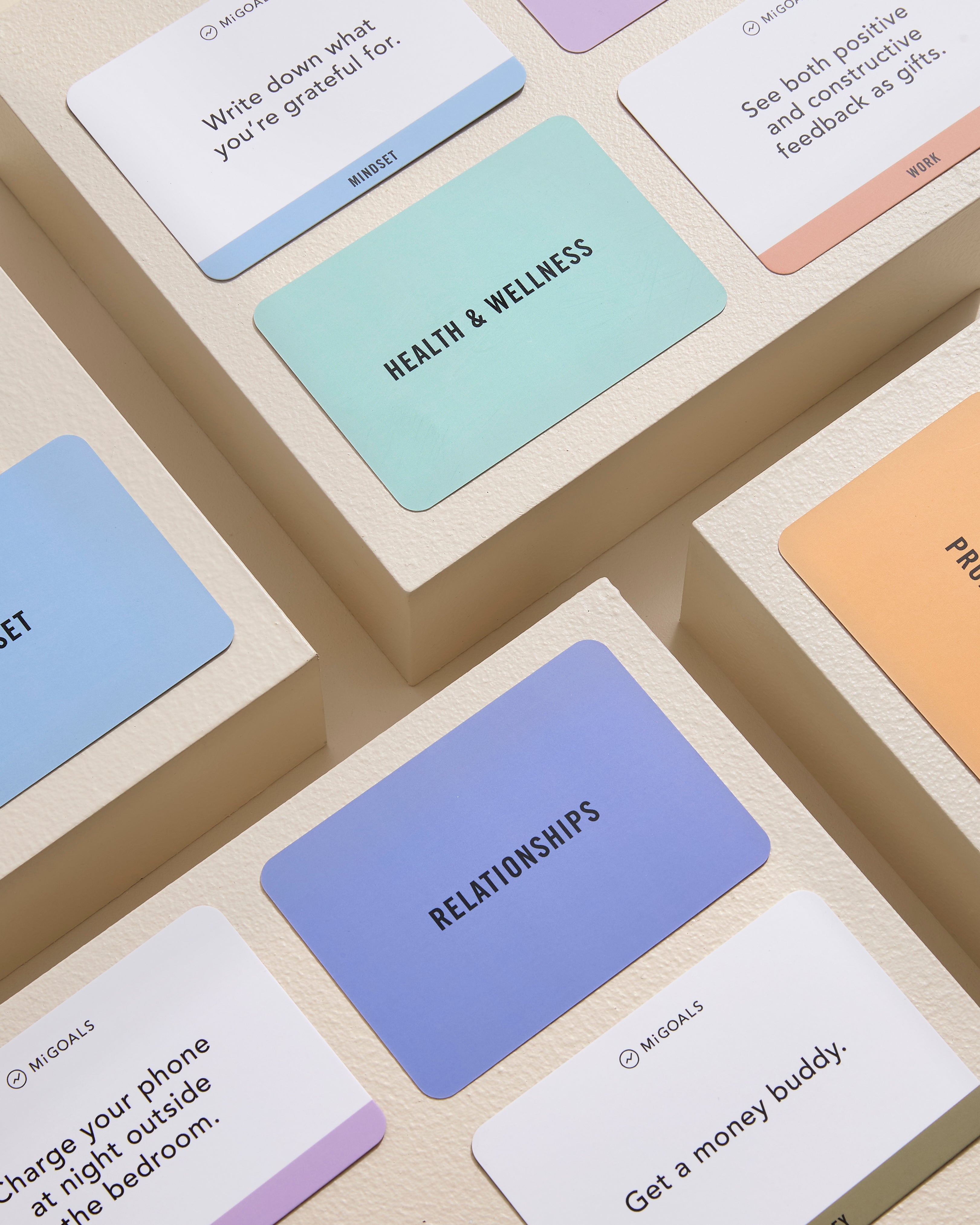MiGoals Life Tips Card Set | 15% Off First Order