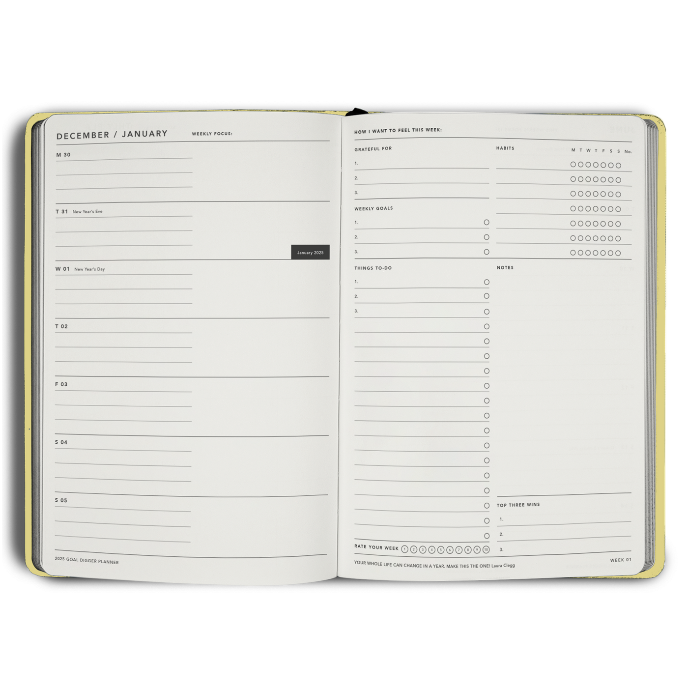 2025 Goal Digger Planner Bold B5