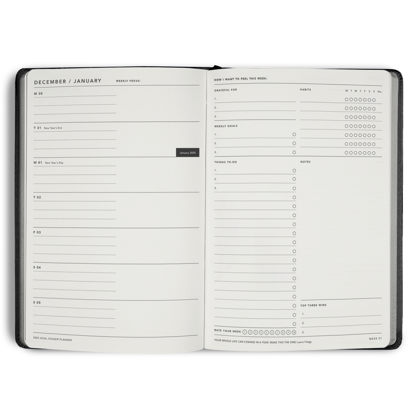 2025 Goal Digger Planner Bold B5