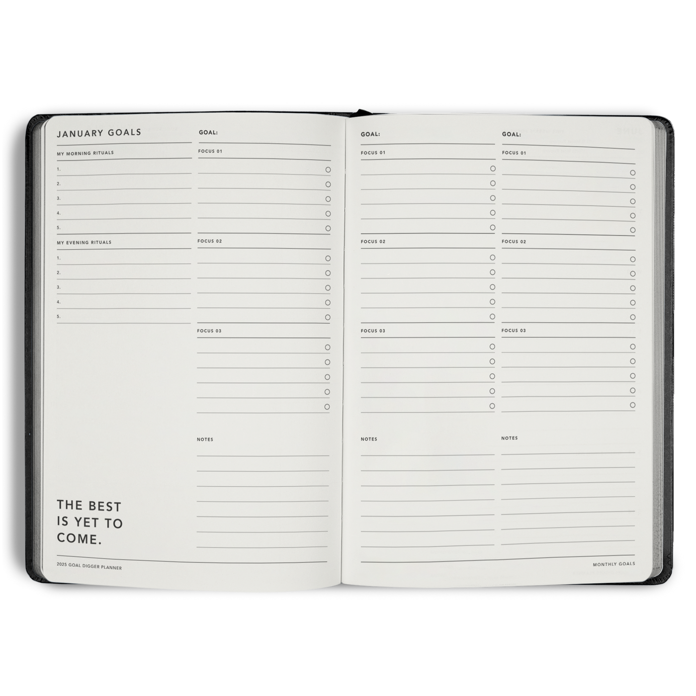 2025 Goal Digger Planner Classic B5