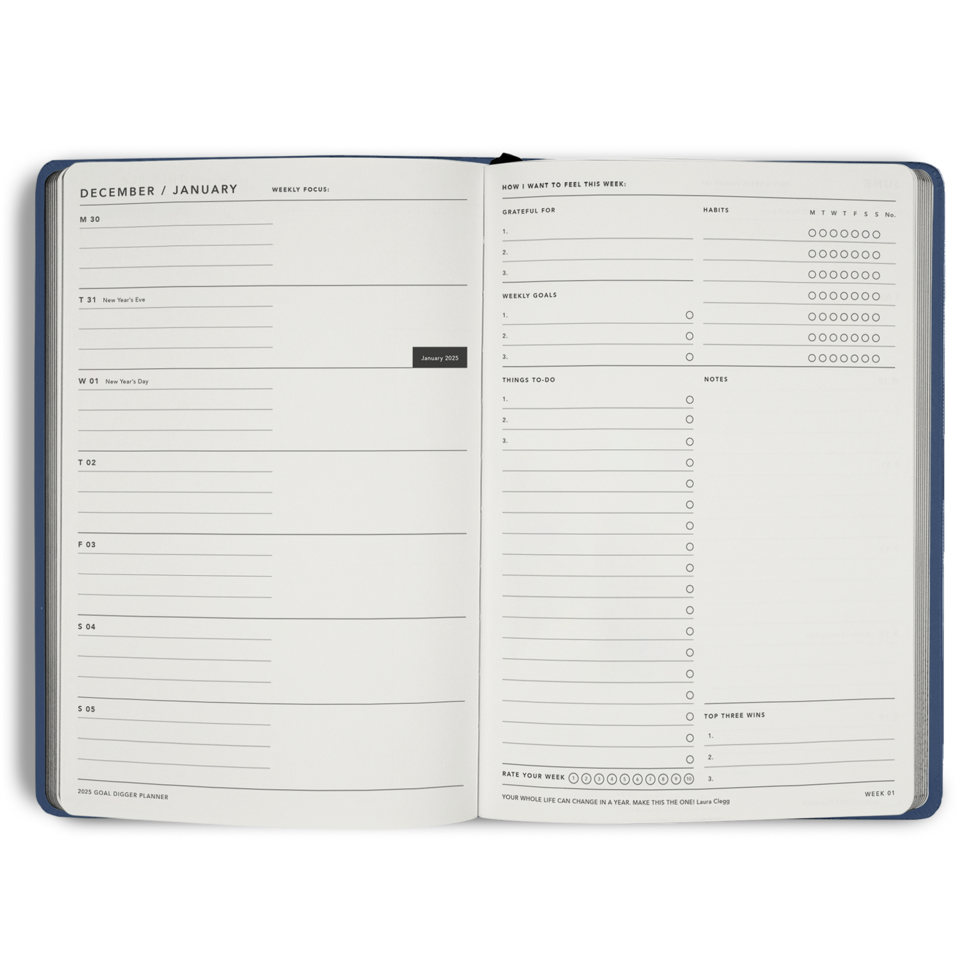 2025 Goal Digger Planner Classic B5