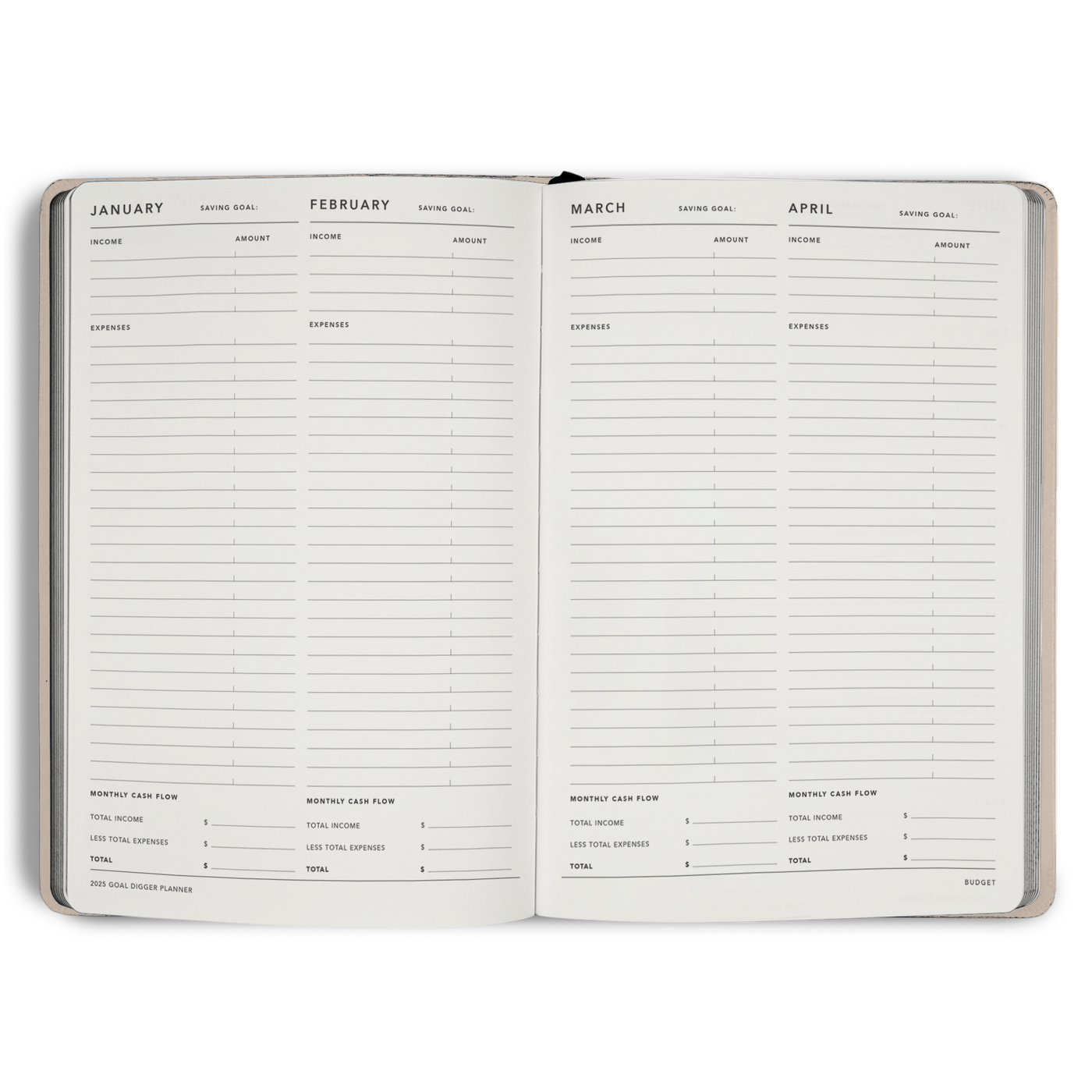 2025 Goal Digger Planner Classic B5