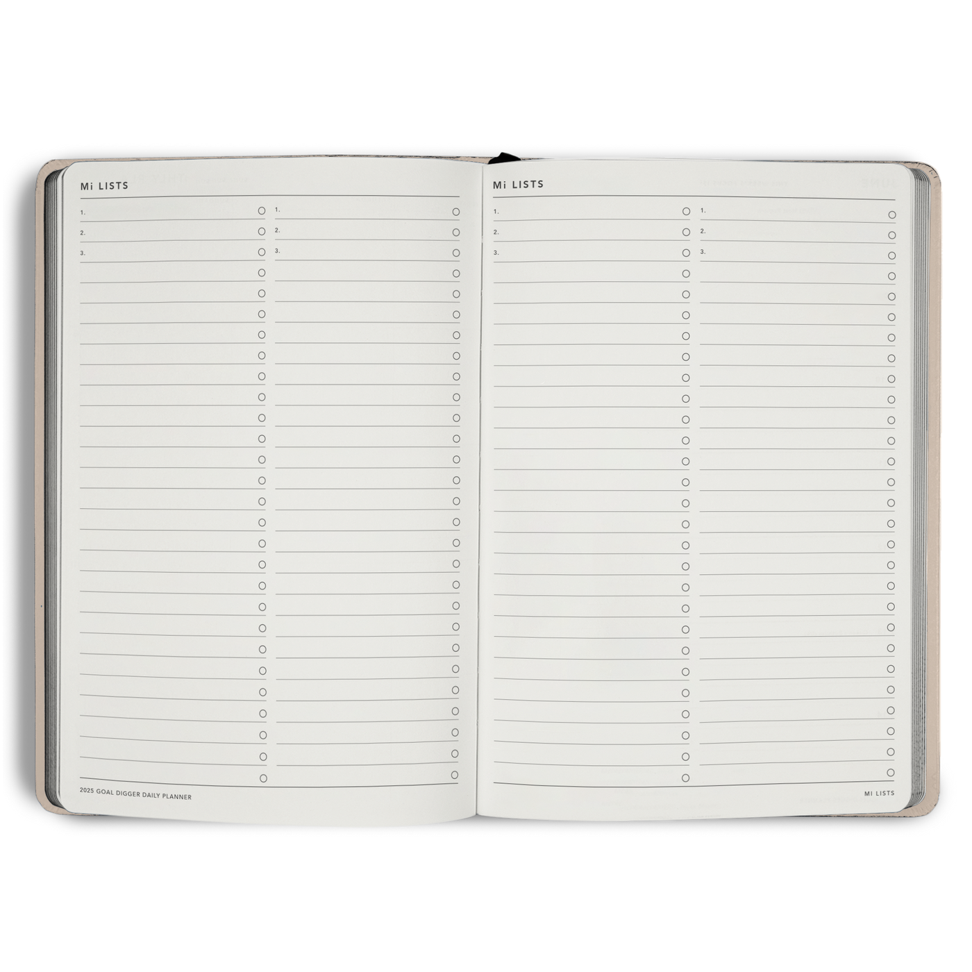 2025 DAILY Goal Digger Planner B5