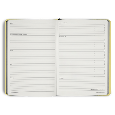 2025 Weekly Notes Diary A5