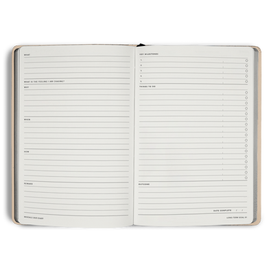 2025 Weekly Notes Diary A5