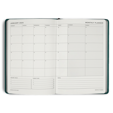 2025 Weekly Spread Diary A5