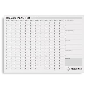 FY 26/27 Wall Planner