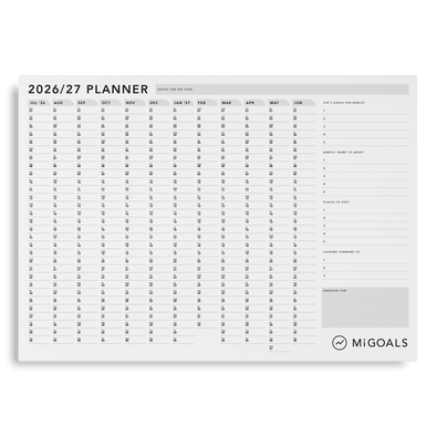 FY 26/27 Wall Planner