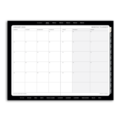 2026 DAILY Goal Digger Planner - DIGITAL