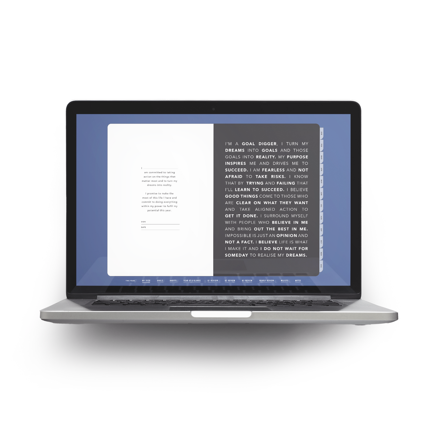 2026 DAILY Goal Digger Planner - DIGITAL