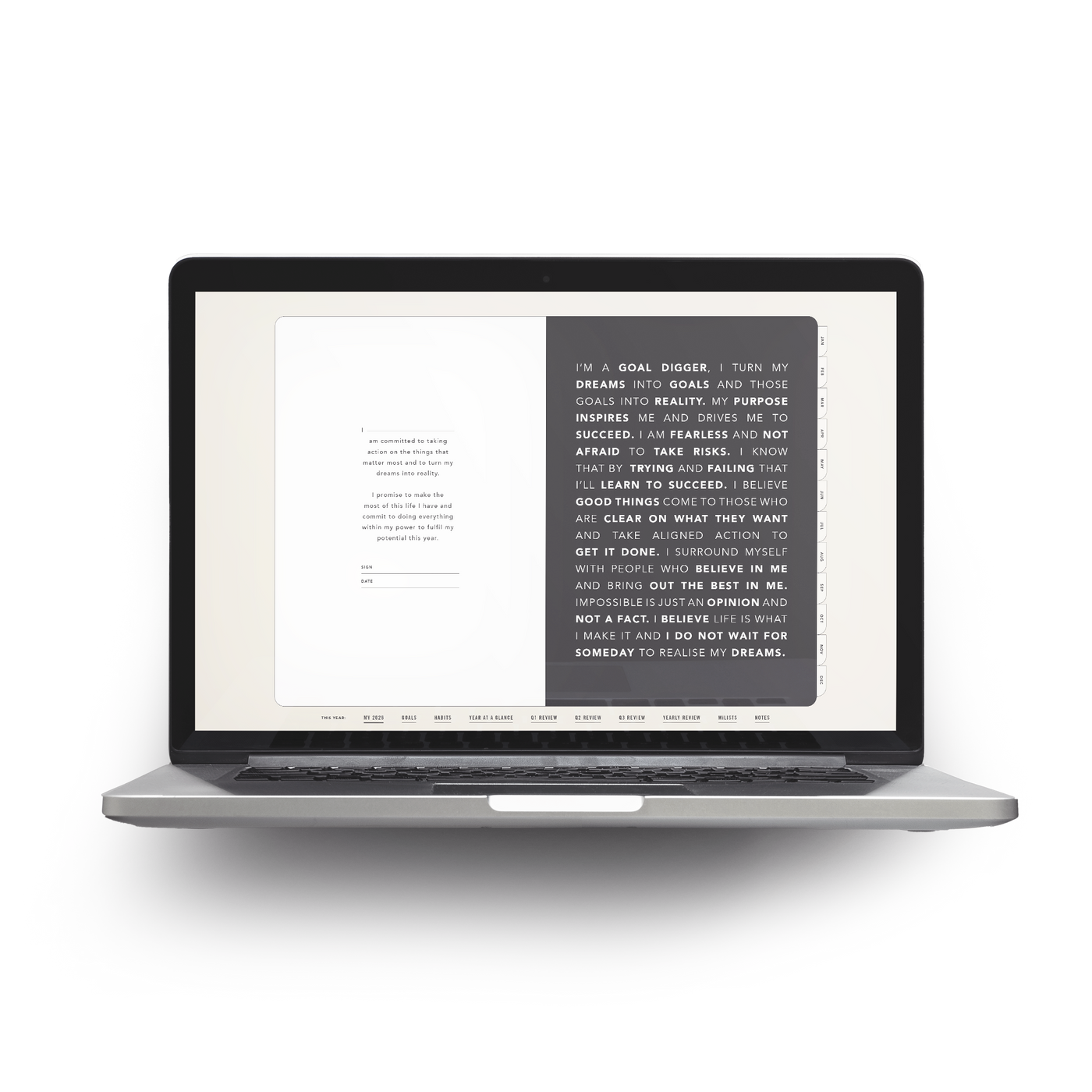 2026 DAILY Goal Digger Planner - DIGITAL