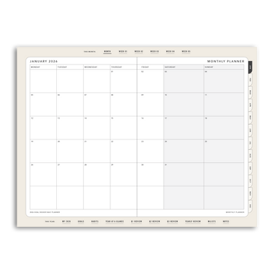 2026 DAILY Goal Digger Planner - DIGITAL
