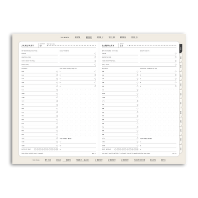 2026 DAILY Goal Digger Planner - DIGITAL
