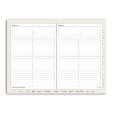 2026 DAILY Goal Digger Planner - DIGITAL
