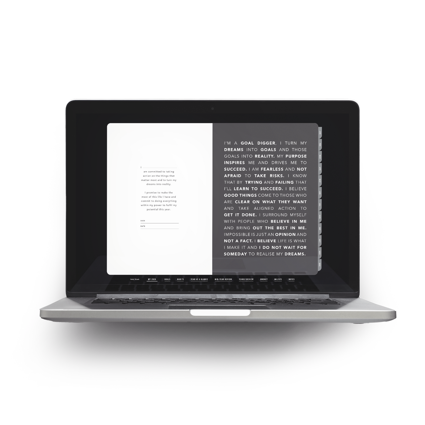 2026 Goal Digger Planner Classic - DIGITAL