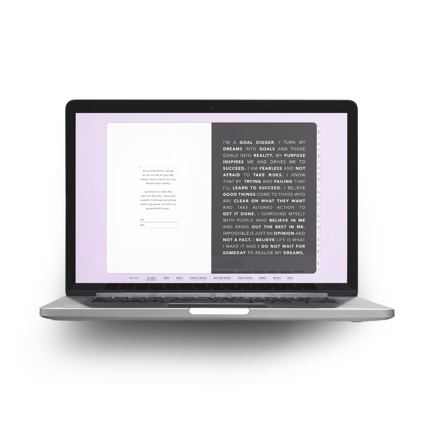 2026 Goal Digger Planner Classic - DIGITAL