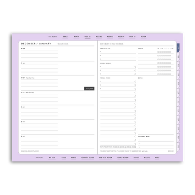 2026 Goal Digger Planner Classic - DIGITAL