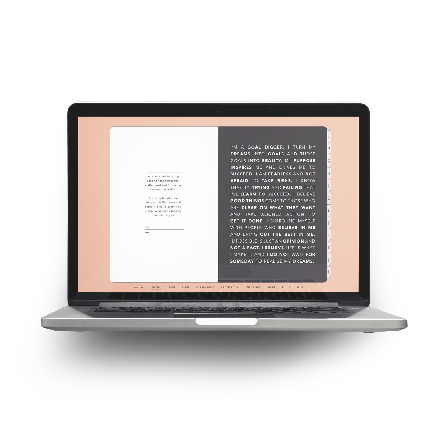 2026 Goal Digger Planner Classic - DIGITAL