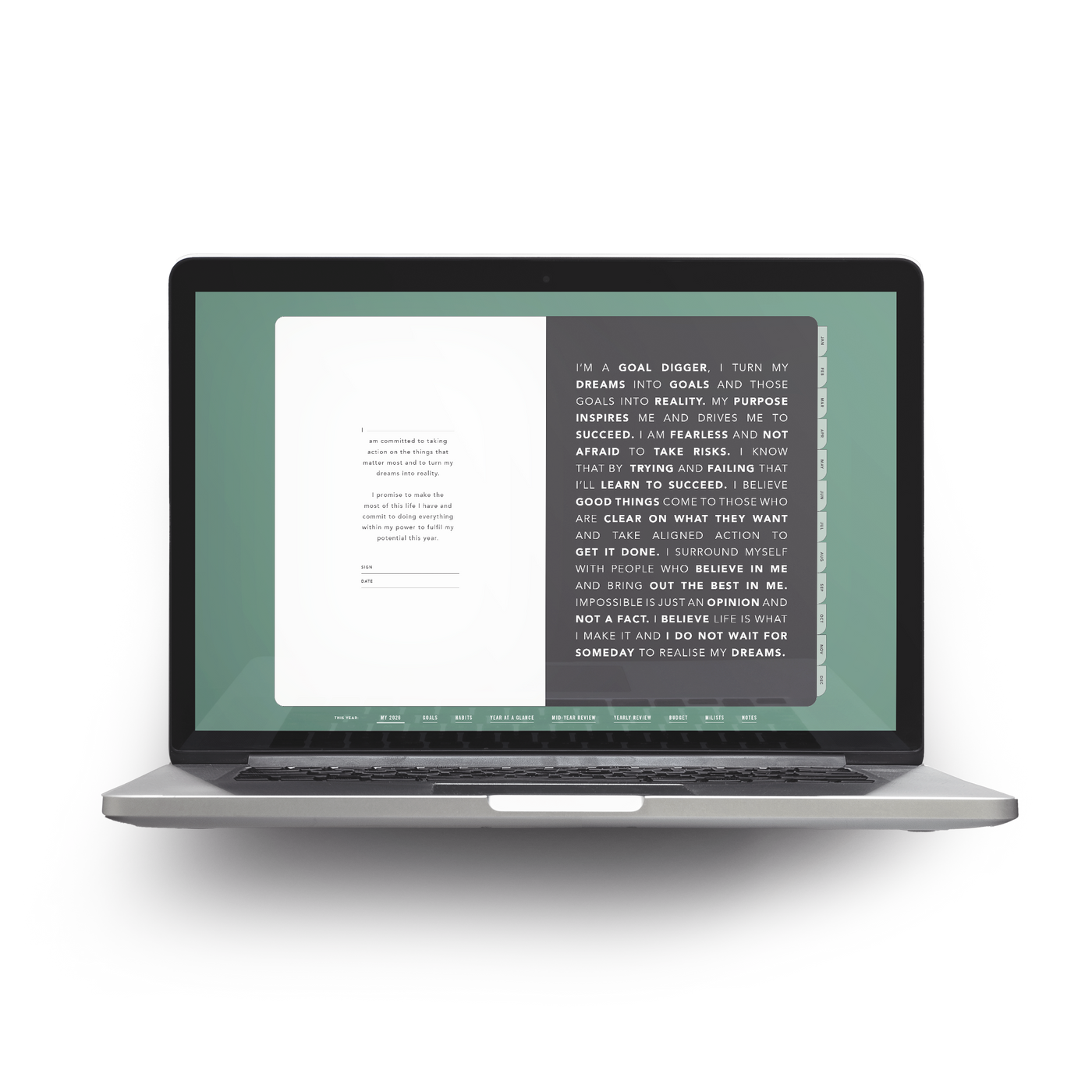 2026 Goal Digger Planner Classic - DIGITAL