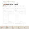 FY26/27 DAILY Goal Digger Planner B5