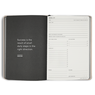 Non-Dated Goal Digger Planner B5