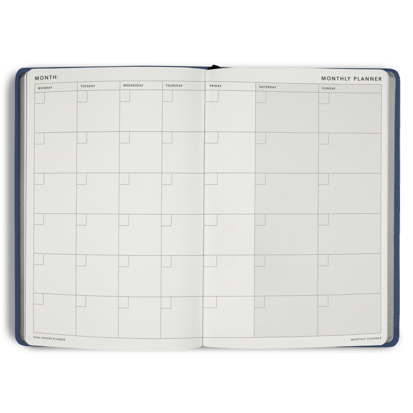 Non-Dated Goal Digger Planner B5