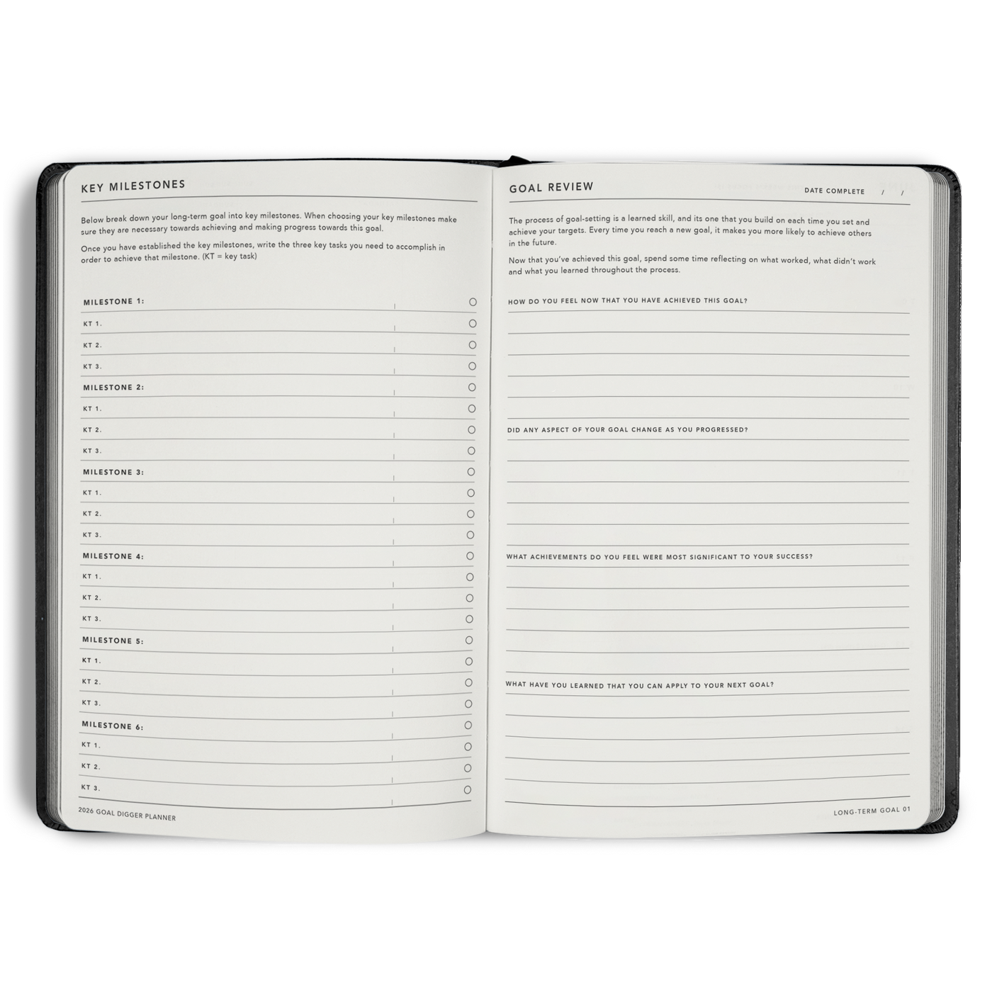 2026 Goal Digger Planner Bold B5