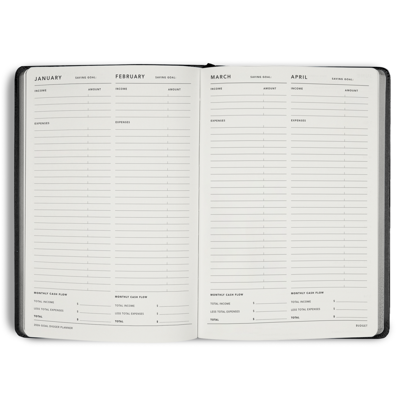 2026 Goal Digger Planner Bold B5