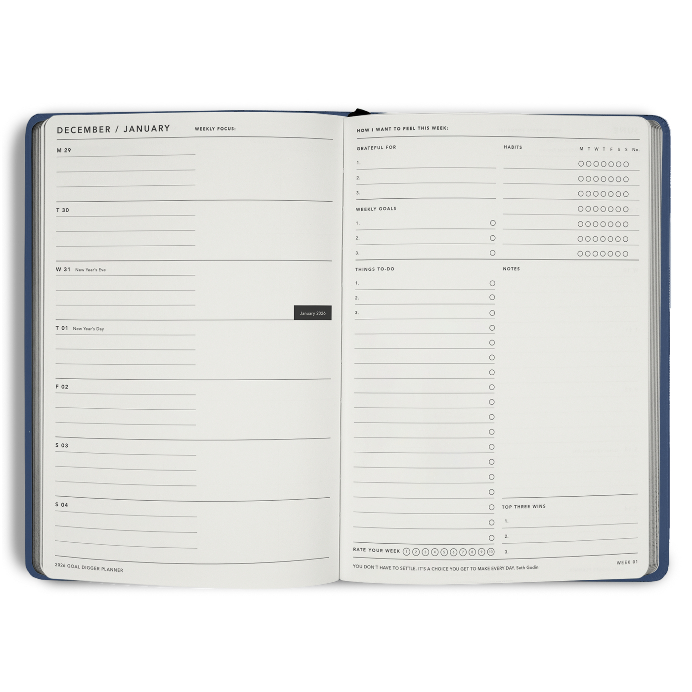 2026 Goal Digger Planner Bold B5