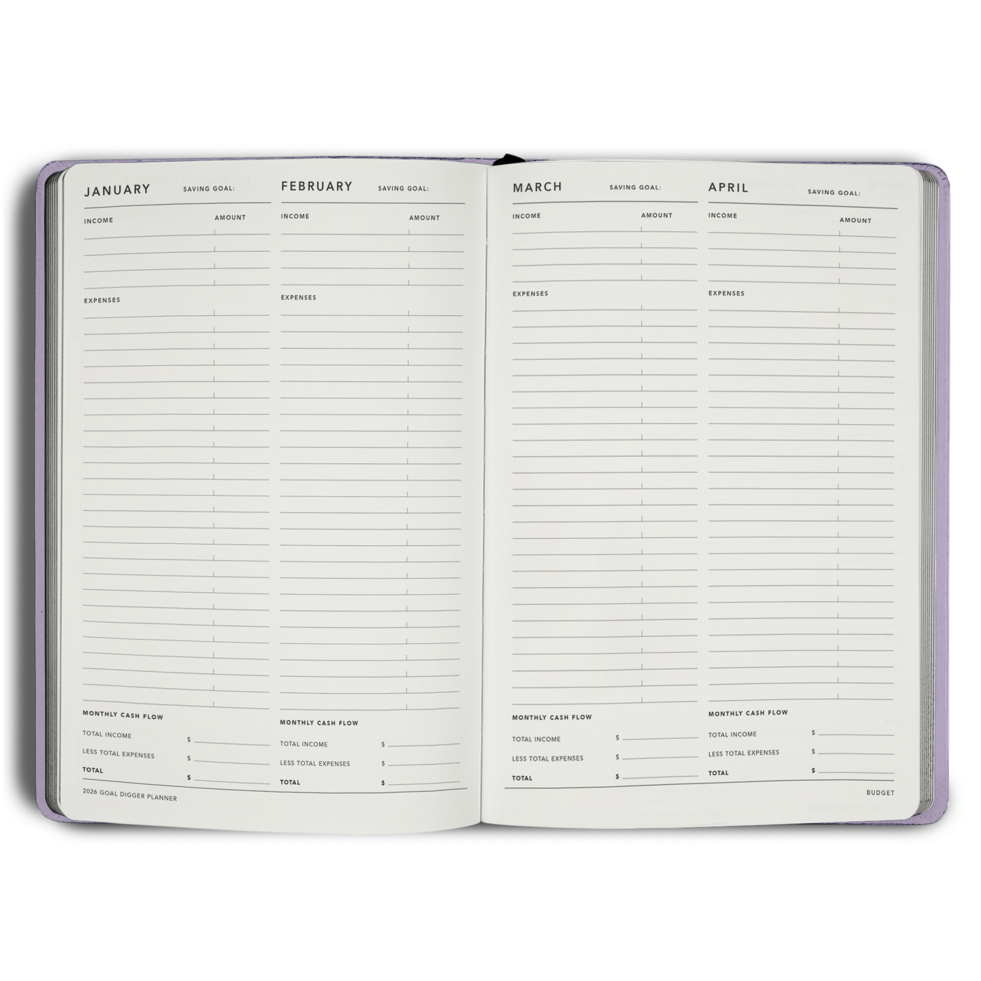 2026 Goal Digger Planner Classic B5